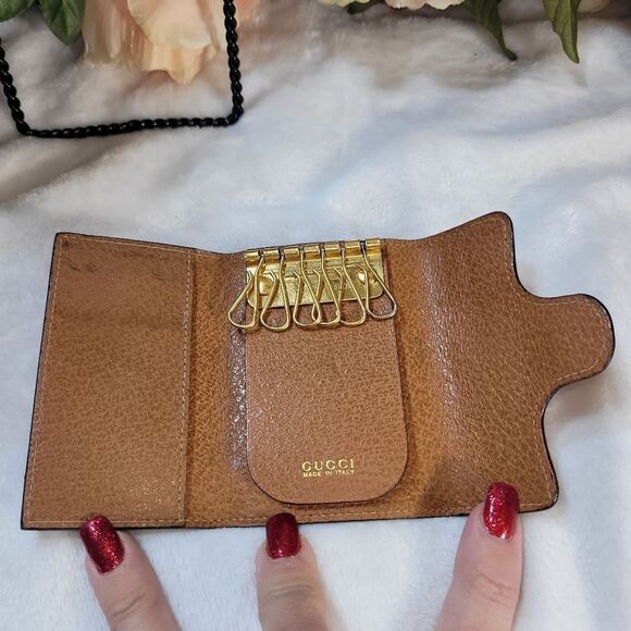 Authentic Gucci Horsebit 6 Keyring Holder EXCELLENT CONDITION - Picture 8 of 16